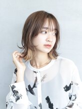 ルイズバイラティ(LUISE by Ratie) 【LUISE Style】ミディアムボブ×インナーカラー