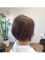 モンキーポッド(Monkeypod)&nbsp;【Monkeypod】お客様スタイル、ショートボブ