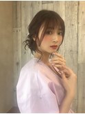 ▼小顔/ヘアセット/ヘアアレンジ/パーティーヘア/二次会