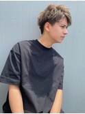 束感アップバングツーブロック