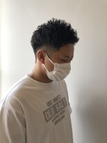 アップバング×ショート