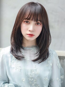 サロウィンフレンテ 新宿三丁目(SALOWIN Frente) 石塚／小顔ナチュラル暗髪ロングウルフ10代20代30新宿韓国ヘア