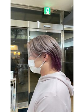 オプスヘアー 西新店(OPS HAIR) ハイトーンウルフ