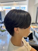 アイズ 海老名(AIZU) リバースセンターパート ジミンマッシュカルマパーマニュアンス