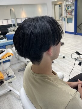 アルターシェリー(aL-ter che'rie) メンズセンターパート/束間ショート/マッシュパーマ