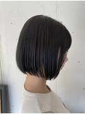 ぱつっとボブ☆バッサリスタイル