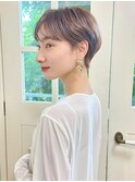 前髪あり大人ショート20代30代40代表参道