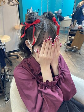 リエラ 新宿(RIERA) クマ耳ハーフツイン