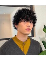 キュー(Cue_)&nbsp;無造作メンズマッシュ×王道メンズパーマ