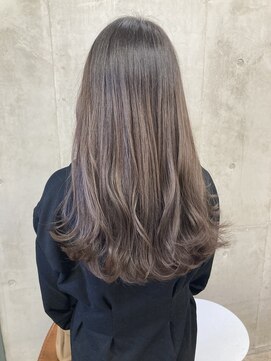 ソルトウォーター(SALT WATER) レイヤーカット/ブラウン/韓国ヘアー/ハイライト/恵比寿/