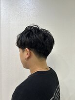 ＠shino_ne197/マッシュパーマ/パーマ/アップバング