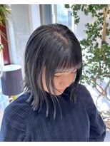 ヲタク(wotaku.)&nbsp;ブルージュグレージュダブルカラーインナーカラーケアブリーチ