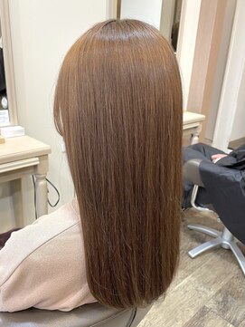 アルターリール(aL ter Rire) 切りっぱなしボブ/エアリーロング/ピンクブラウン/鎌取/中村郁未