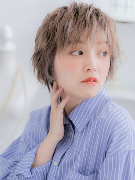 モッズヘア 越谷(mod's hair) フレンチカジュアルくせ毛風マッシュパーマa越谷20代30代40代