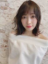 リープアルケー ヘアアンドヘッドスパ 錦糸町北口店(leap arche Hair&head spa)&nbsp;レイヤーカット/ウェットヘア/デザインカラー/夏/錦糸町