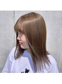 グリーンで魅せる透明感