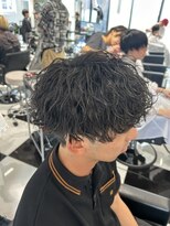 オーシャントーキョー(OCEAN TOKYO) メンズパーマツイスパ波巻きスパイラルマッシュセンターパート