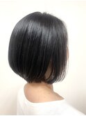 ショートボブ/ボブ/黒髪/小顔/小顔ヘア