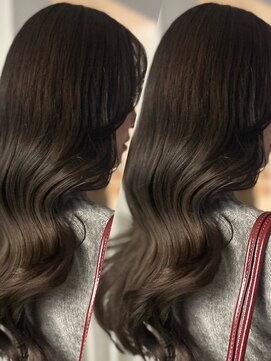 アイシー 表参道(ICY) トレンドワンホンヘア/艶オリーブカラー