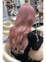 リー 梅田(Lee)&nbsp;ブリーチ2回～/ペールピンクカラー