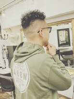 ビーンヘアスタジオ 蒲田(Bean hair studio)&nbsp;ツイストスパイラルピンパーマ