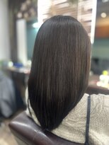 ルアン(Luan)&nbsp;ミディアムレイヤー×グレージュ