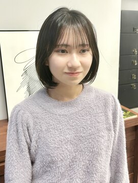 ヘアー アイス 御器所本店(HAIR ICI) 10代20代30代大人可愛い★小顔ボブカットショートカット