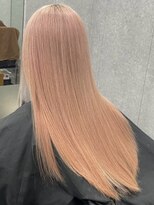 イリ 心斎橋(ili)&nbsp;インナーカラーホワイトブロンドフェイスレイヤー