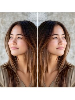 ピリオド(period.)の写真/白髪染めで年齢を感じさせない、透明感のある艶髪が大人女性に人気の美容室period.[田園調布/奥沢]