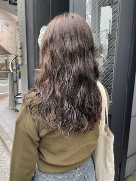 コフィー バイ メルト 吉祥寺(cofy by melt) 【山本日向子】オリーブベージュコテ巻き風パーマ/吉祥寺/パーマ