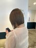【学割U24】stylist荒井限定 前髪カット+透明感カラー