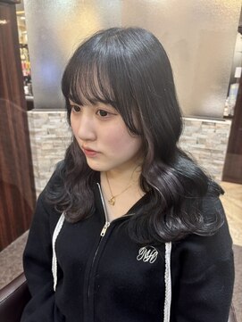 キャラ 池袋本店(CHARA) ブリーチなしイヤリングカラー/ブリーチなしダブルカラー