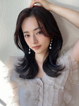 エイミーバイアフロートザガーデン 浦和店(amie by afloat the garden) 暗髪でも出せるこなれ感！フェイスレイヤー【浦和】