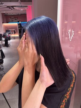 ダズリングディア(Dazzling Deer) ブルー／ロング/暗めカラー