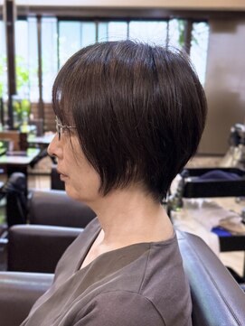 キャラ 池袋本店(CHARA) 20代30代40代50代ひし形マッシュショートボブ【池袋/ショート】