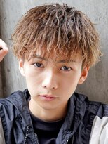 リロン 新宿(RIRON)&nbsp;【RIRON】茶髪マッシュ×ツイストパーマ