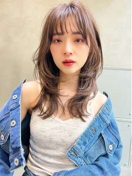 ラローレン(La LAUREN)の写真/【大通】カット＋カラー＋3STEPTR￥6,490！抜群の似合わせ×トレンドスタイルは【La.LAUREN】で＊