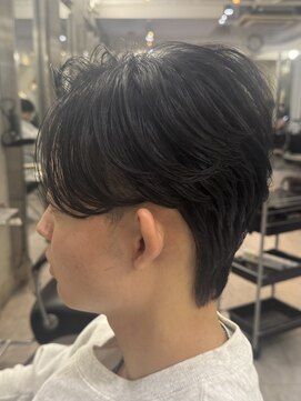 オーシャントーキョー ホワイト 原宿(OCEAN TOKYO WHITE) お客様スタイルニュアンスセンターパートショートウルフ前下がり