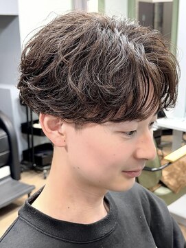 ヨリ サッポロ 札幌大通(yori SAPPORO) ニュアンスパーマ/センターパート/韓国マッシュ/ダークアッシュ