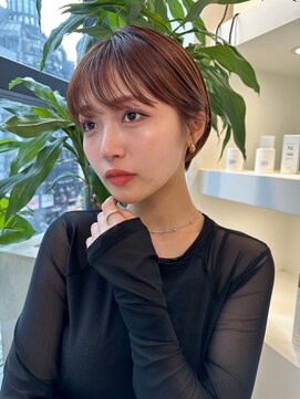 ジーナ 沖縄新都心(Zina) 髪質改善＊小顔丸みショート透明感大人ガーリー＊【Zin沖縄】