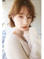 エン(enn.)&nbsp;レイヤーボブ/くびれボブ/ショコラベージュ/20代/30代