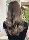 20代30代春夏カラー◎透明感アッシュ髪質改善カラーロングヘア