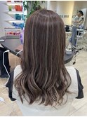 ハイライト/白髪ぼかし/ラベンダーベージュ