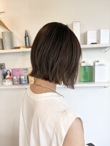 シエサロン(SHE SALON) 切りっぱなしボブ×ハイライト