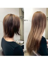 パーティパーティ ヘア(PARTYPARTY hair)&nbsp;#プルエクステ #エクステ #シールエクステ#横浜エクステ