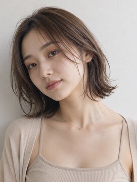 ヘイ 松本店(HEY) 【HEY 松本】くびれレイヤーボブ×透明感アッシュベージュ