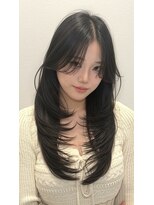 ラ ブレス なんばスカイオ(LaBless) なんば|韓国レイヤーカット×顔周り
