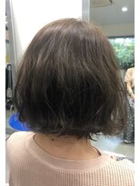 デジャブー (DEJAVU)&nbsp;切りっぱなしボブ　グレージュカラー