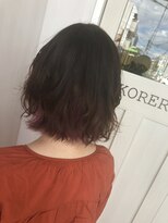 コレロ ヘアー(KORERO hair)&nbsp;インナー×ピンクバイオレット