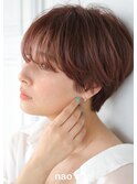 【奈良/富雄nao*c】うざバンク☆大人かわいい丸みショートヘア